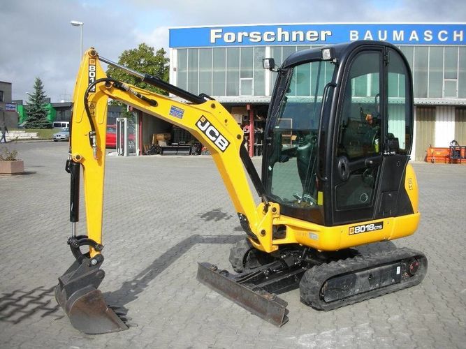 JCB 8018 CTS Free low-poly 3D model