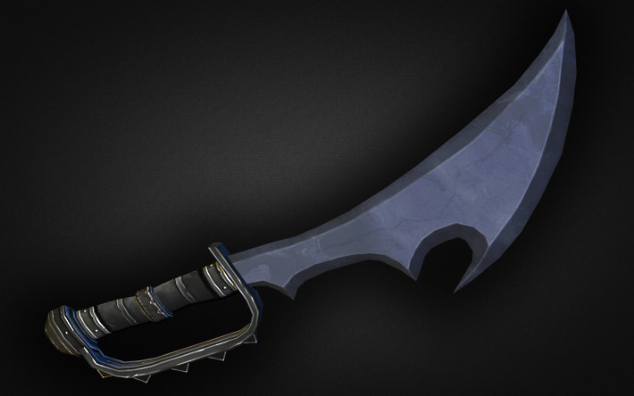 Fantasy Weapon Collection Low-poly 3D model_2