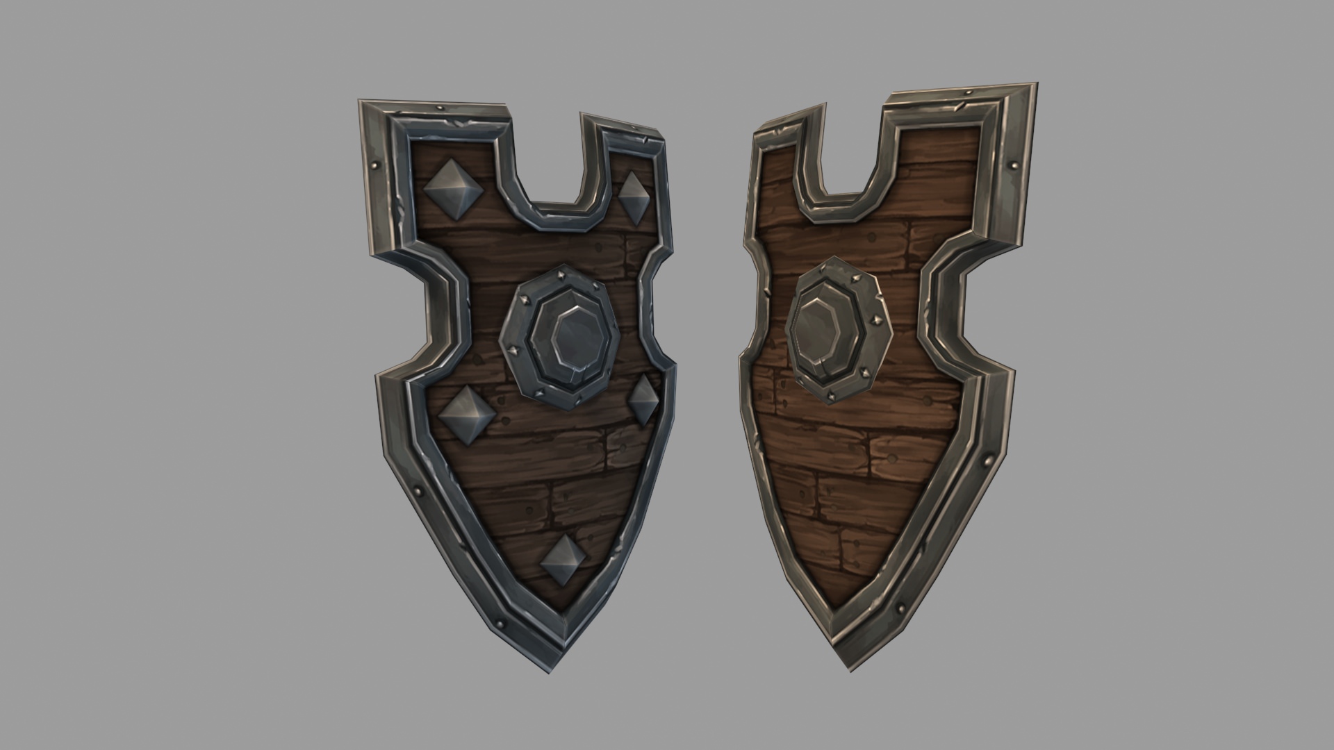 Fantasy Weapon Collection Low-poly 3D model_23