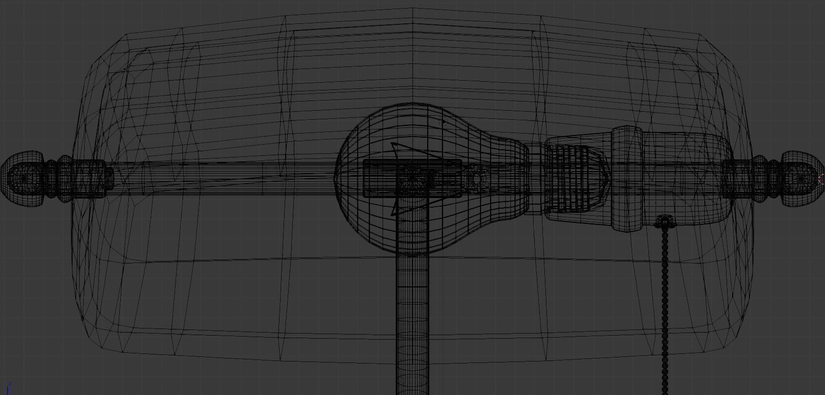 Bank lamp 3D model_8