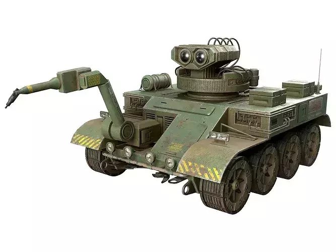 Robot Concept-3B-Forest-Dirty