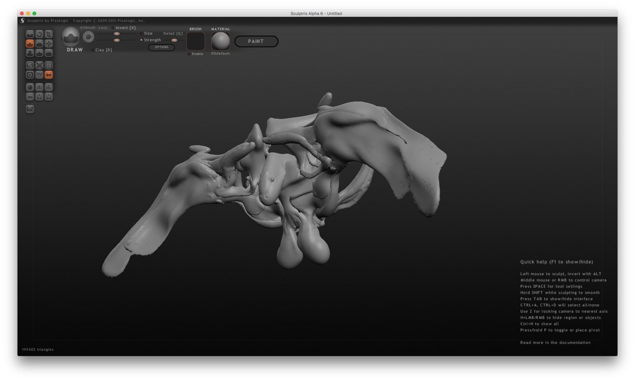 Pentery thoracic vertebra 3D model_3