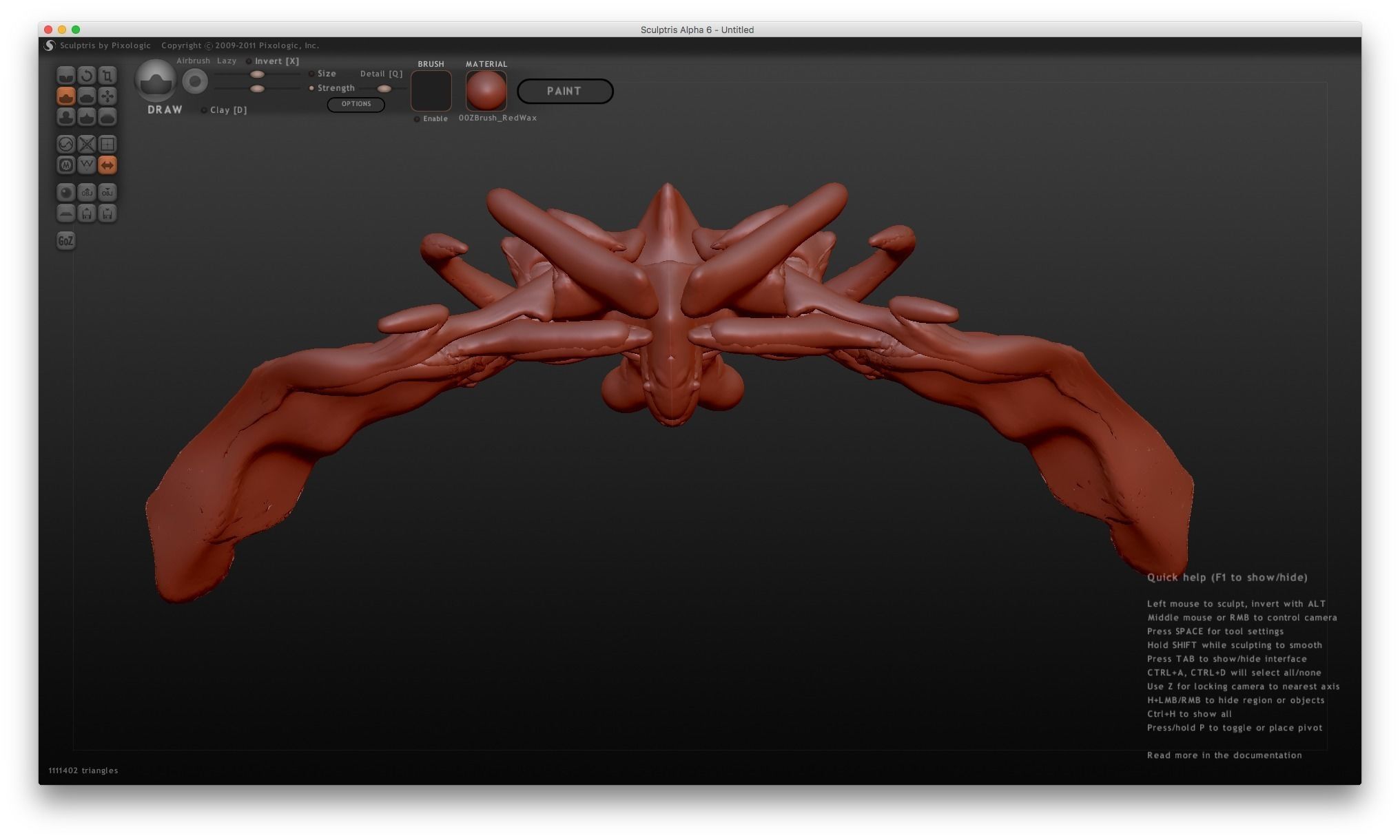 Pentery thoracic vertebra 3D model_8