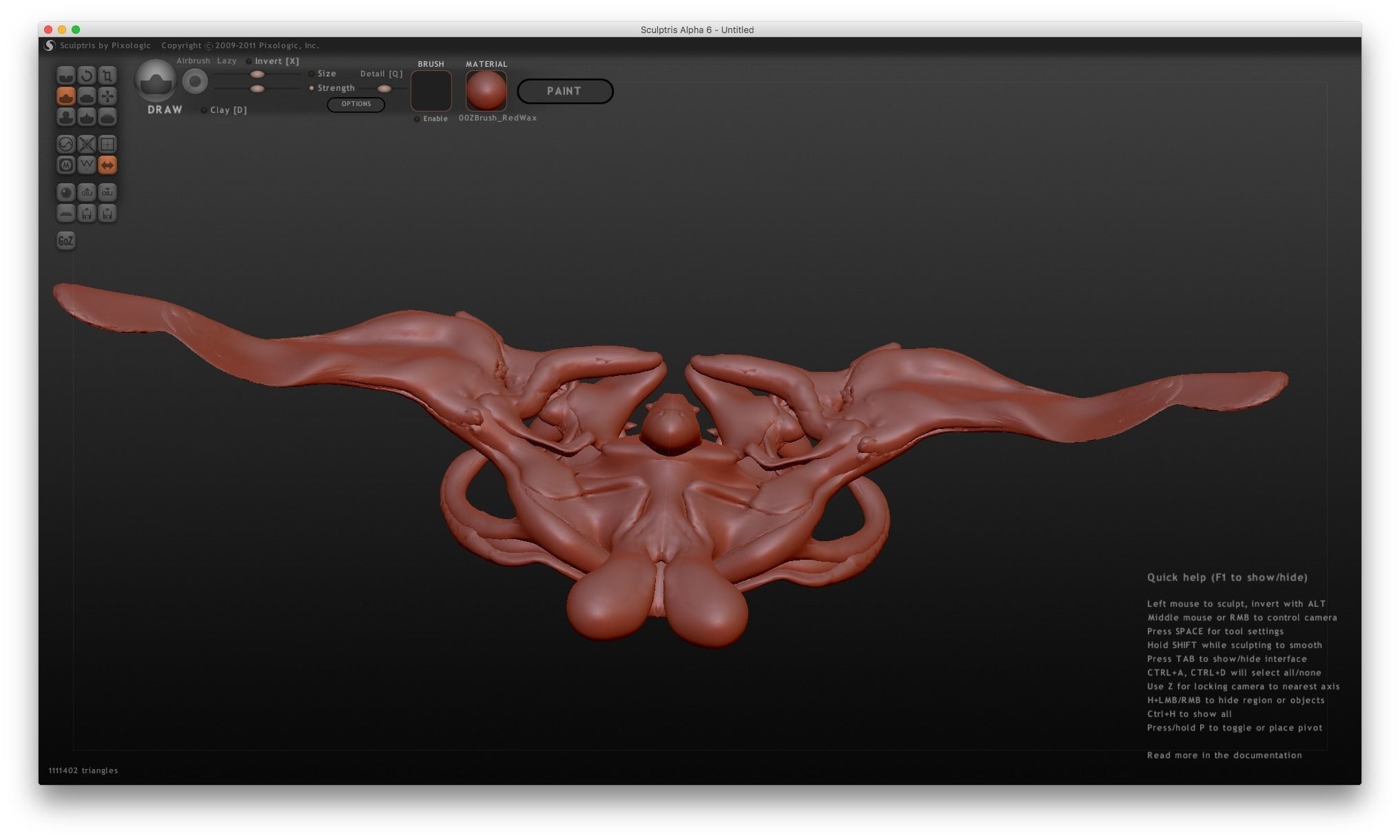 Pentery thoracic vertebra 3D model_7