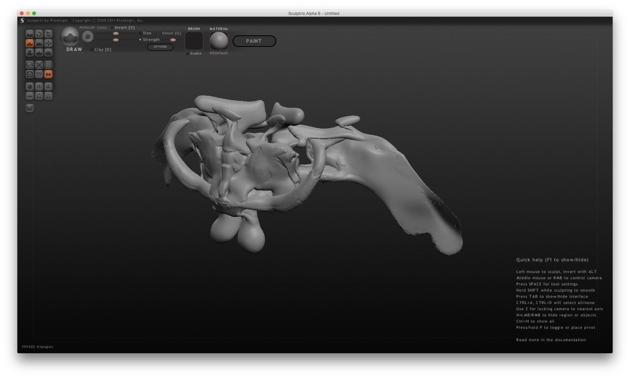Pentery thoracic vertebra 3D model_6