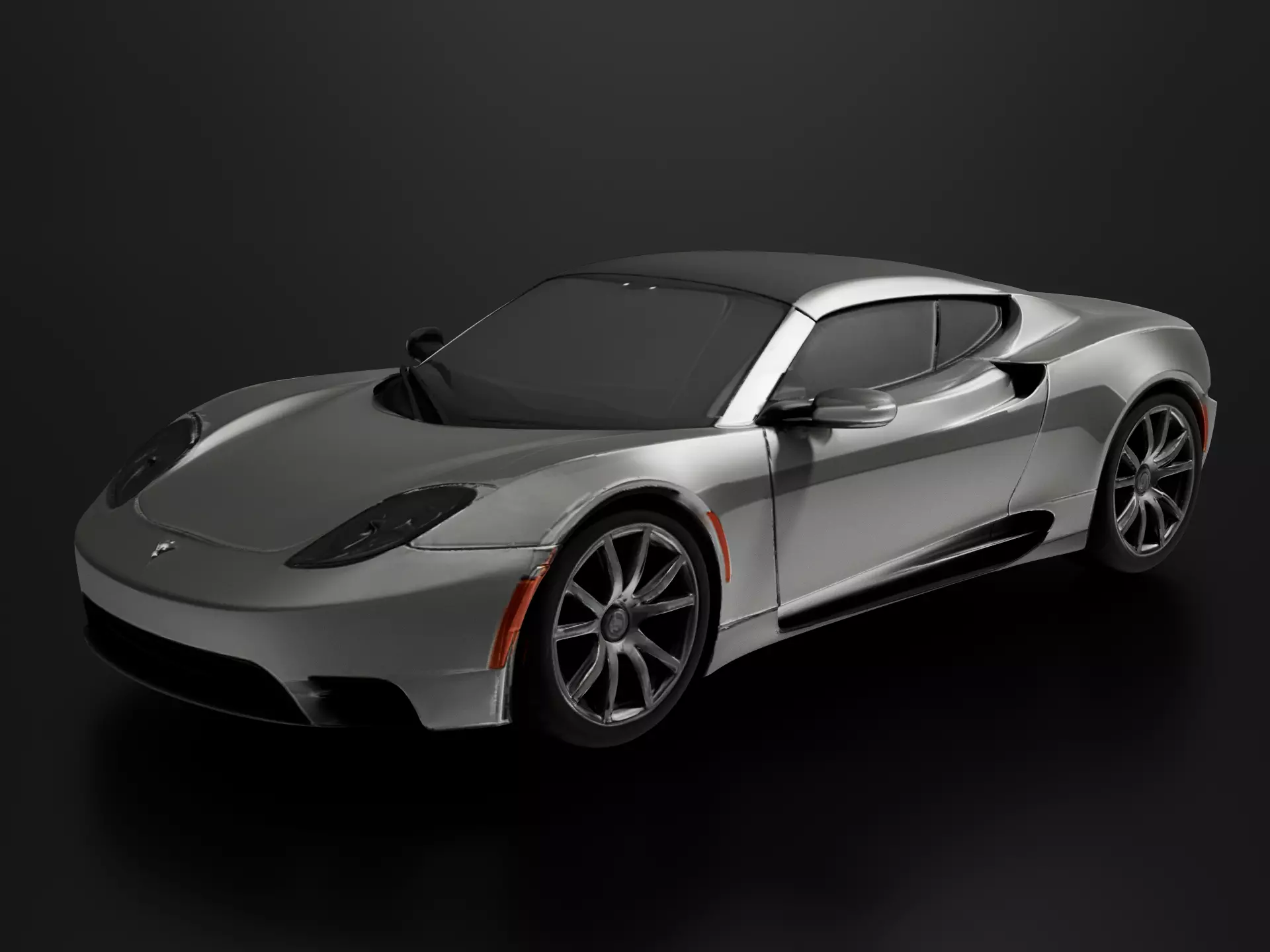 Tesla Roadster 2008 3D print model