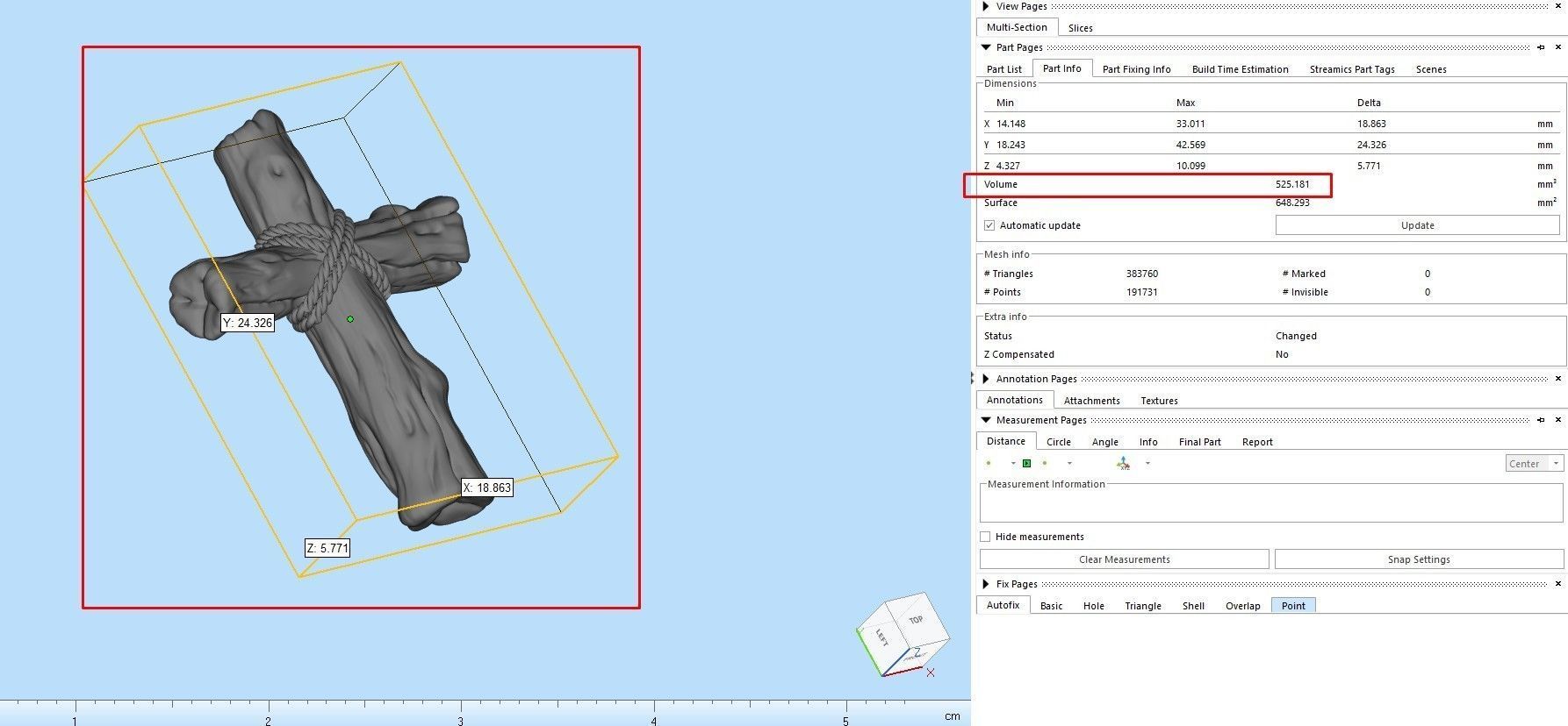 Wooden Cross 3D print model_5