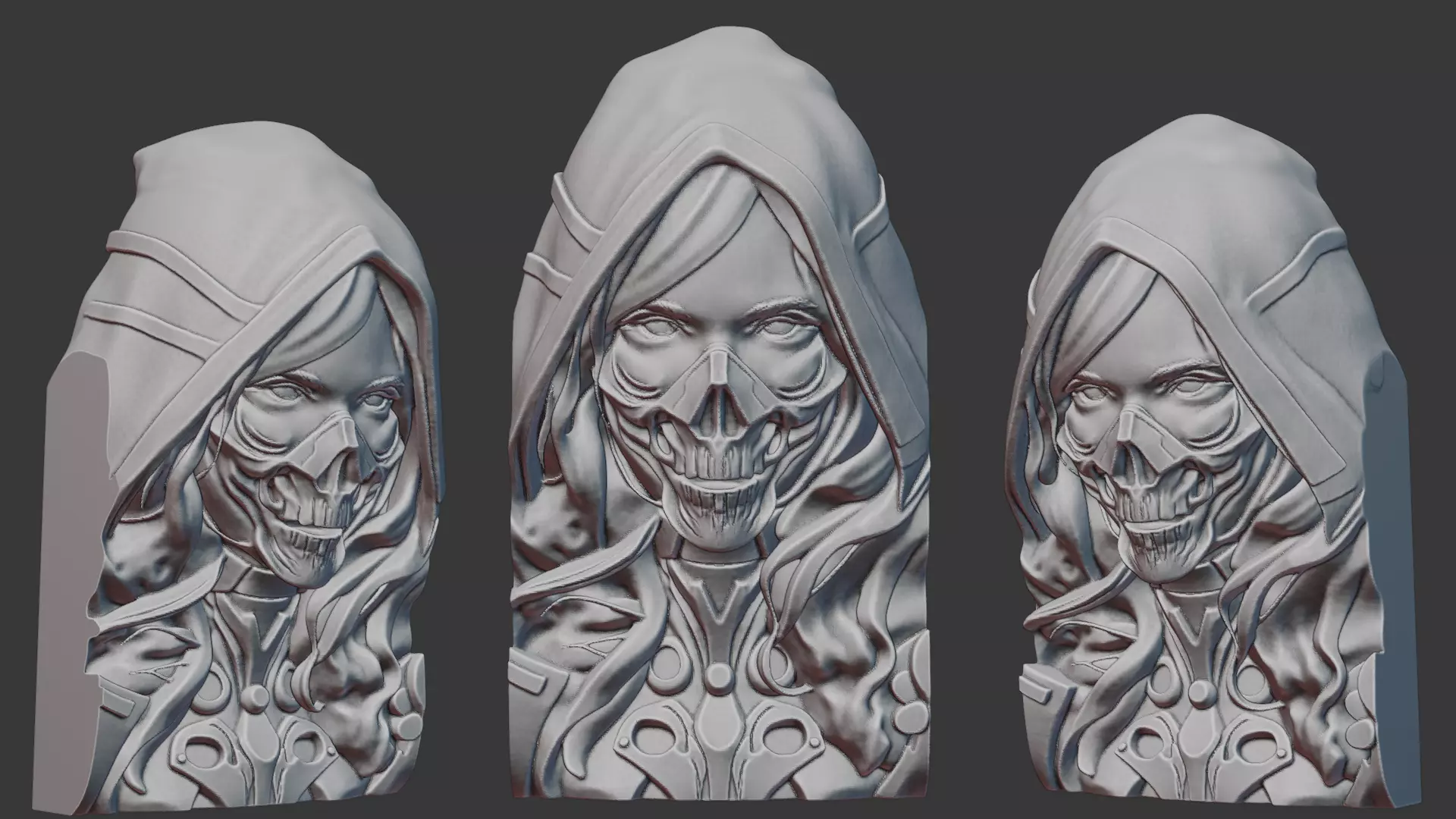 Sci-Fi Character Sculpture 3D print model