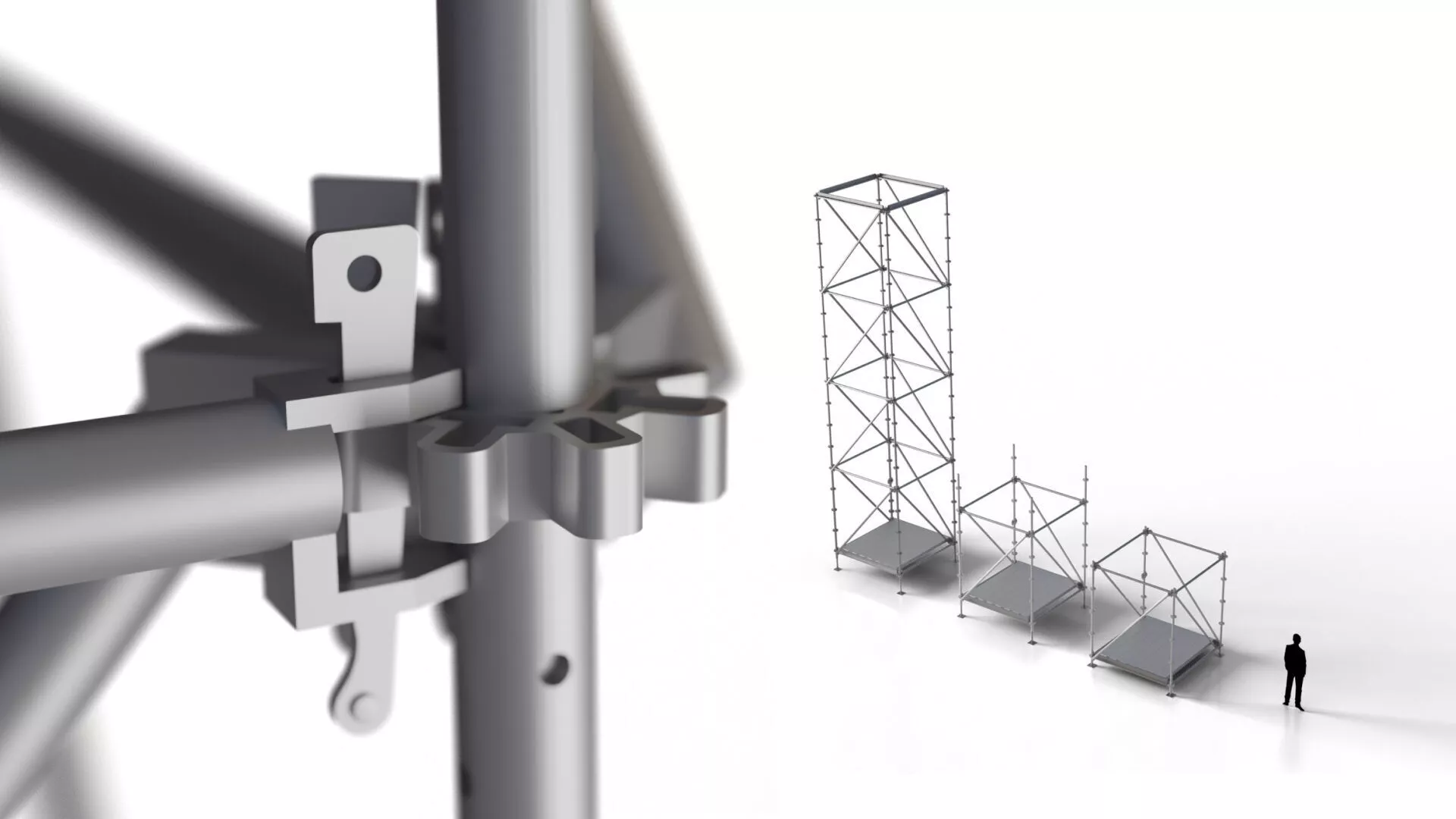 Stage Scaffold 3D model