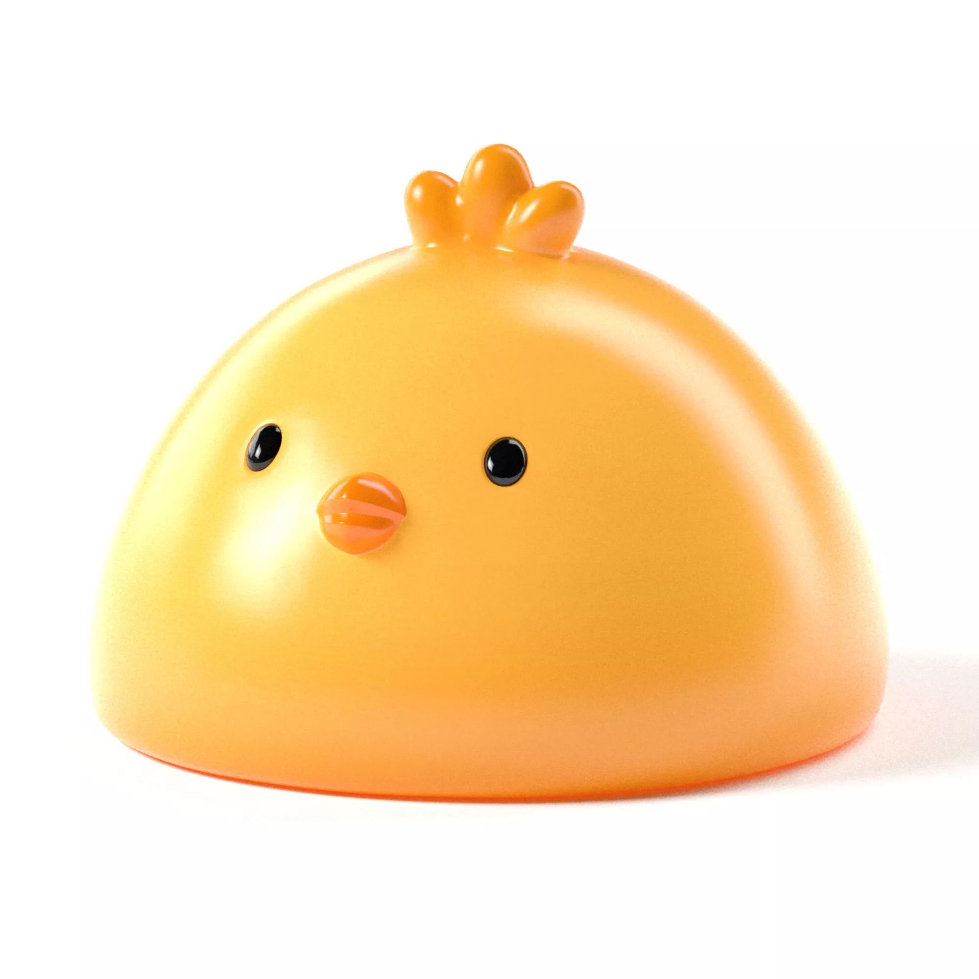CHIBI Chick - Kawaii Blob Animal 3D print model