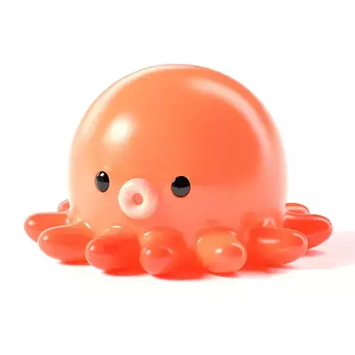 TENTI Octopus - Kawaii Blob Animal