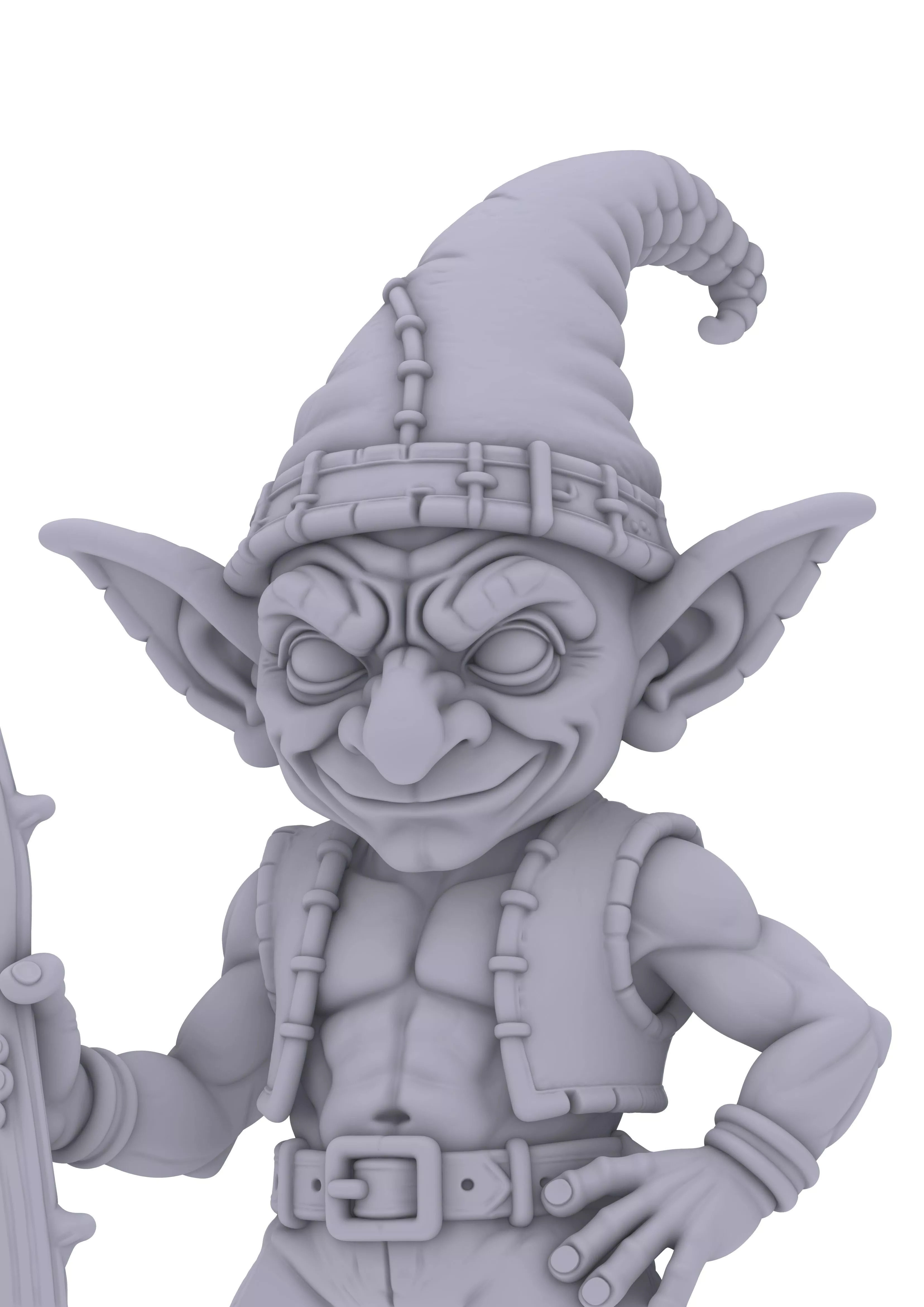 Sweet Mini Funny Goblin 3D print model