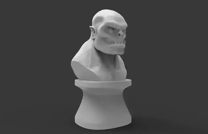 Orc Bust 2