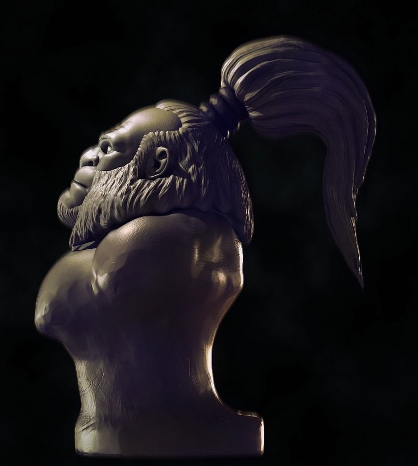 Axe Dota 2 3D model_2