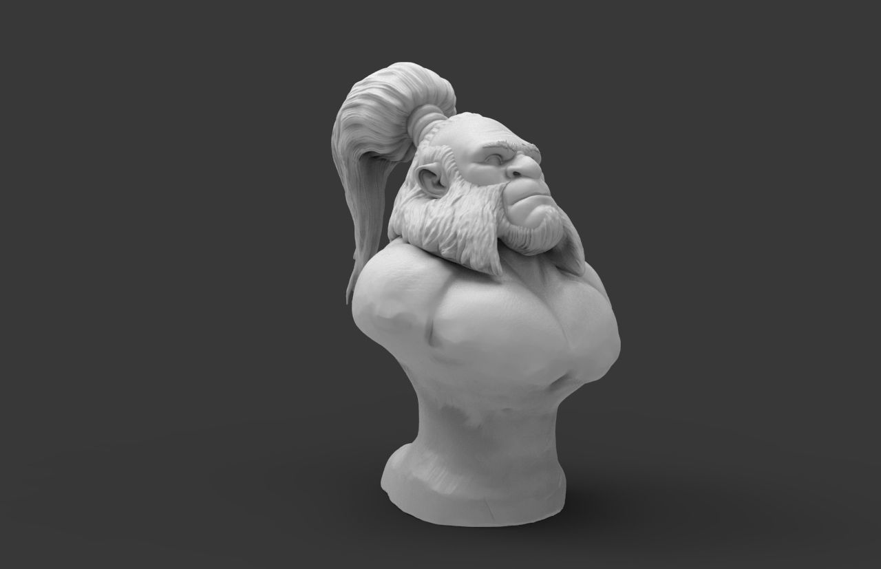 Axe Dota 2 3D model_9