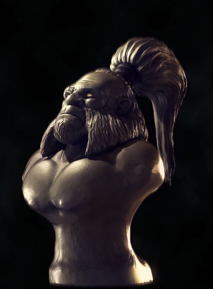 Axe Dota 2 3D model_0