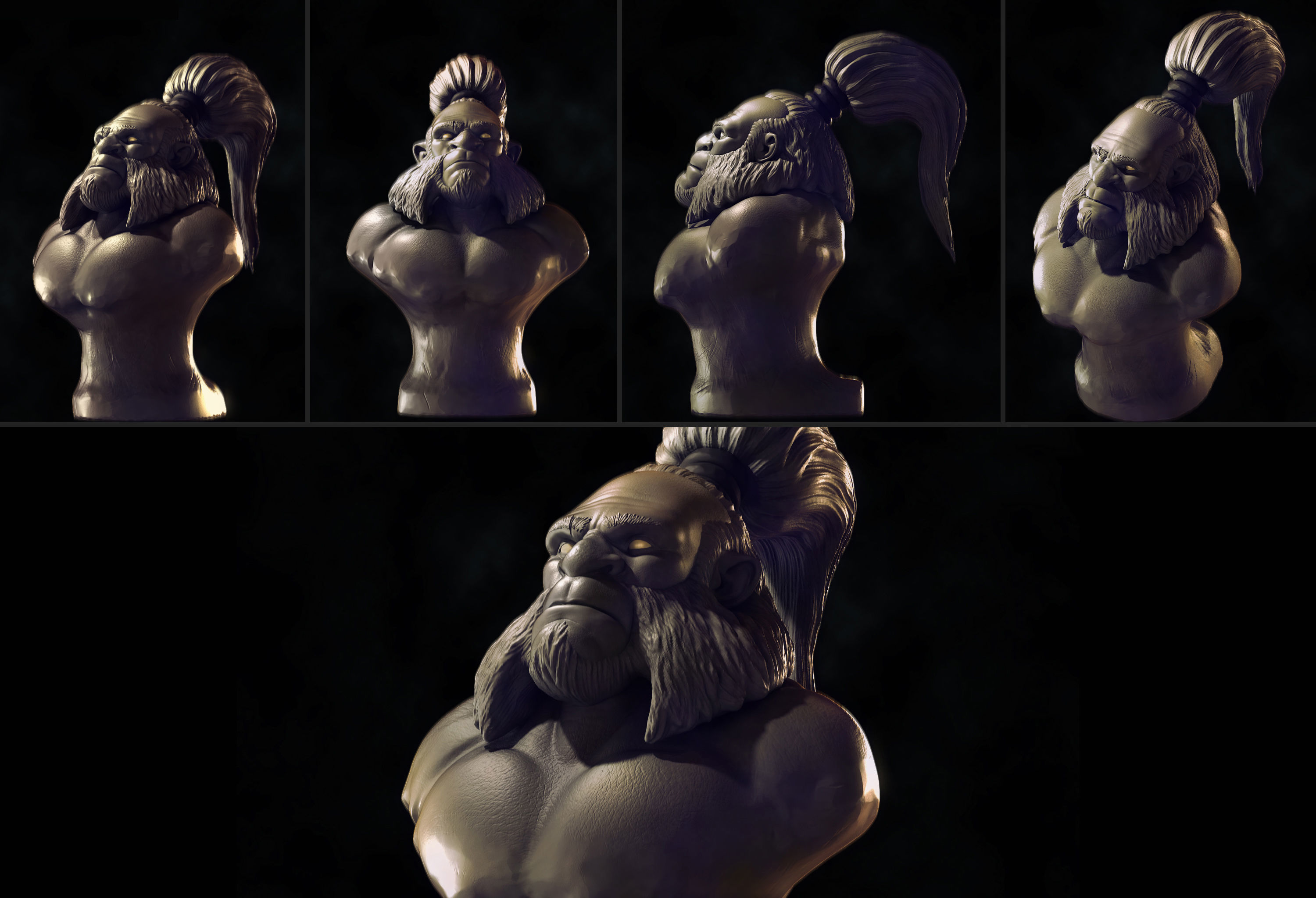 Axe Dota 2 3D model_5