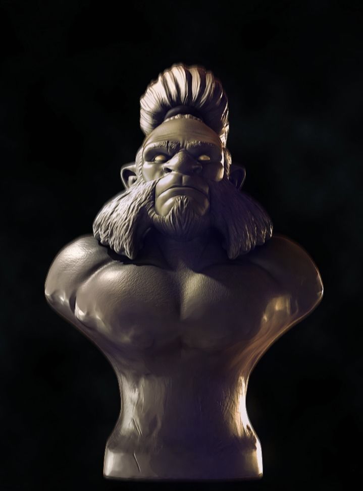 Axe Dota 2 3D model_1