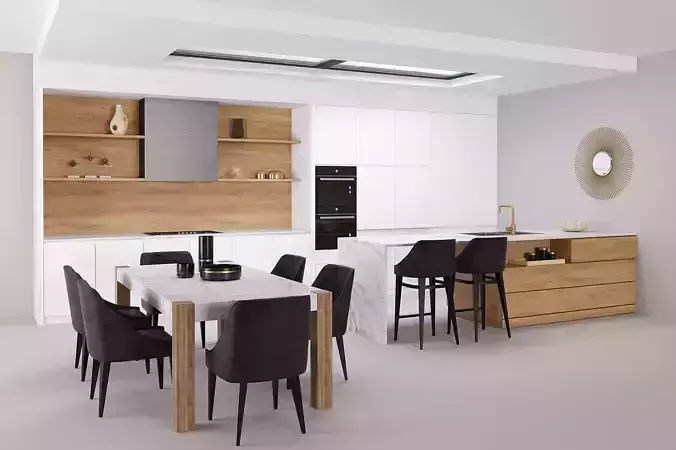 White kitchen 
