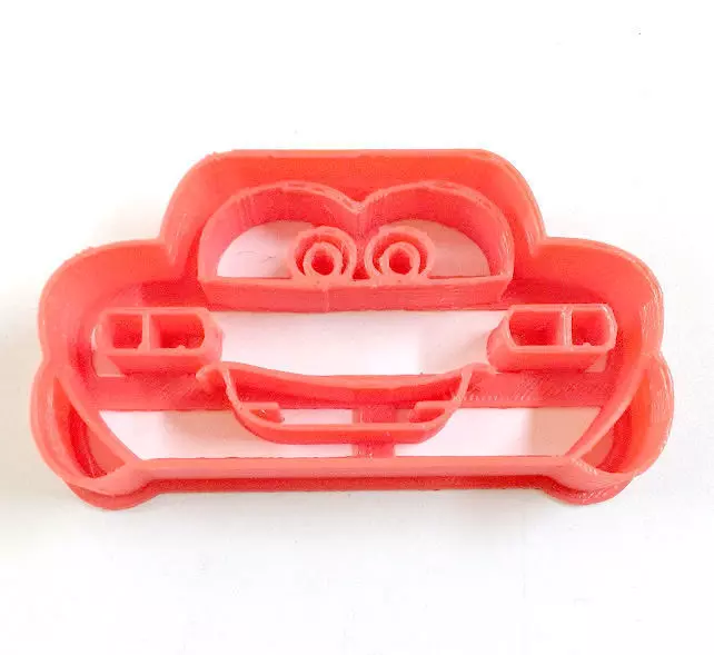 Cars Lightning McQueen Cookie Cutter 3D print model_0