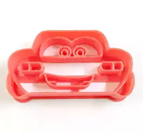 Cars Lightning McQueen Cookie Cutter 3D print model