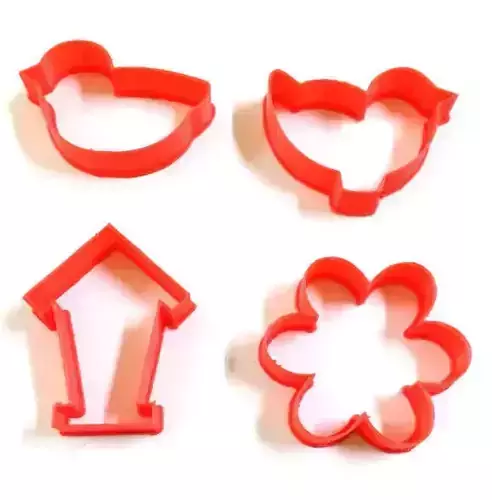 Birds Nature Cookie Cutters Set 3D print model