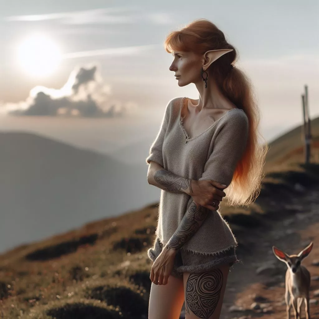 Beast herder elf 3D print model
