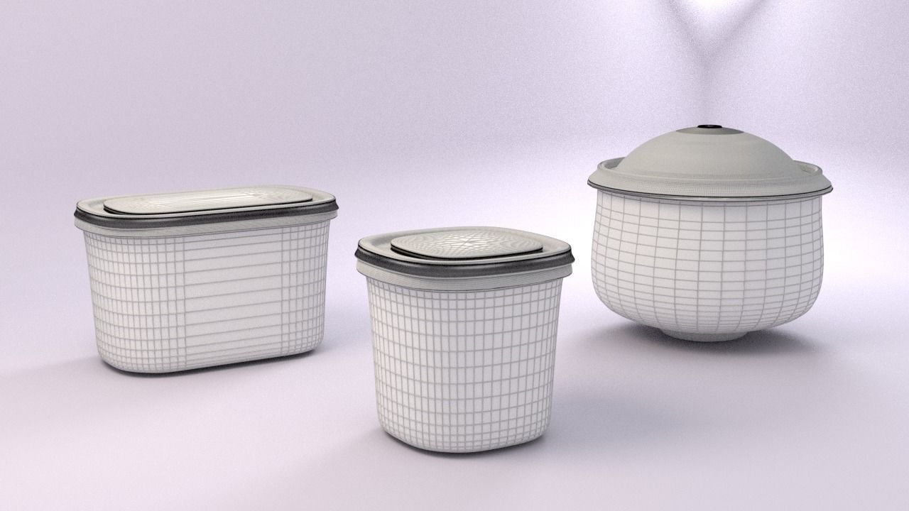 FOOD CONTAINERS 3D model_3