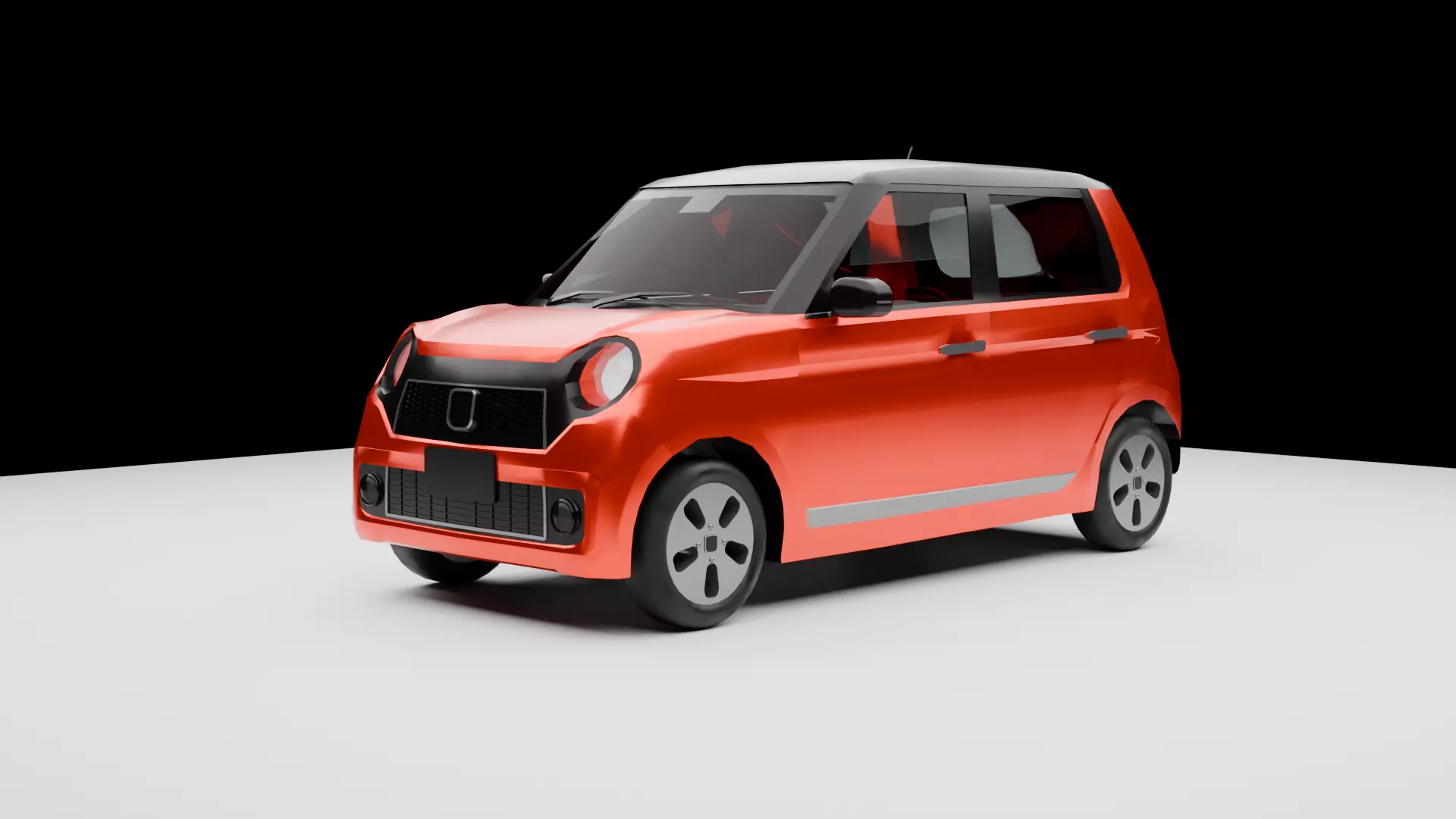 Honda N-One Kei Car 3D Model without Interior 3D print model