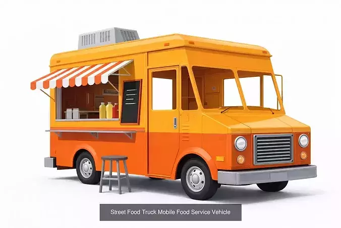 Food Truck Pack 12 Street Kitchen Vehicles 3