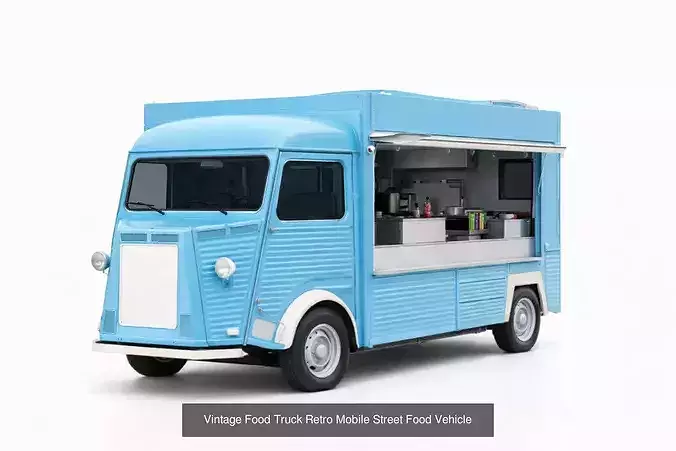 Food Truck Pack 12 Street Kitchen Vehicles 6