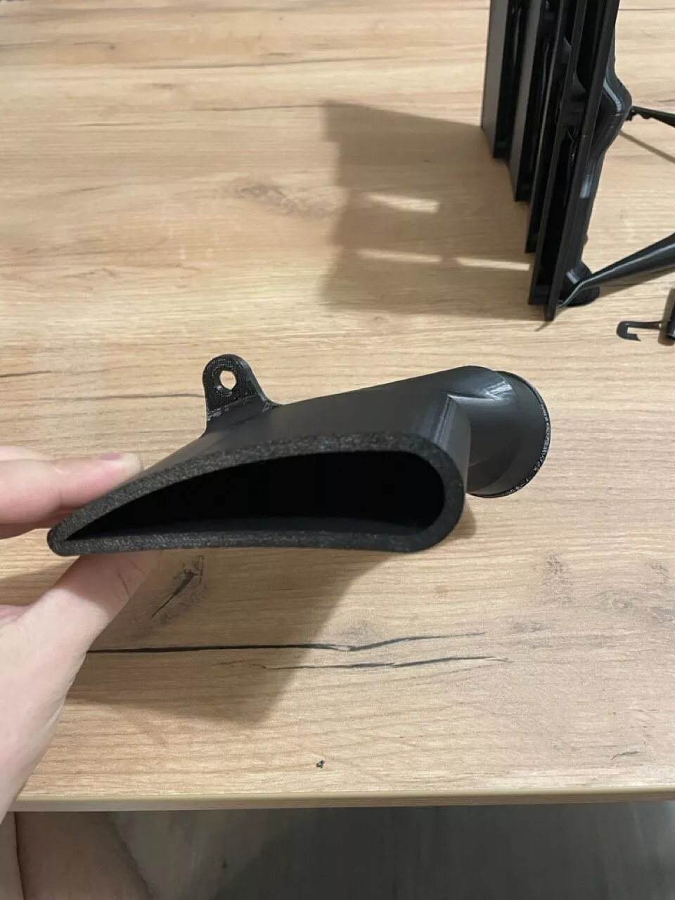 Audi TT RS 8S Brake cooling duct 3D print model