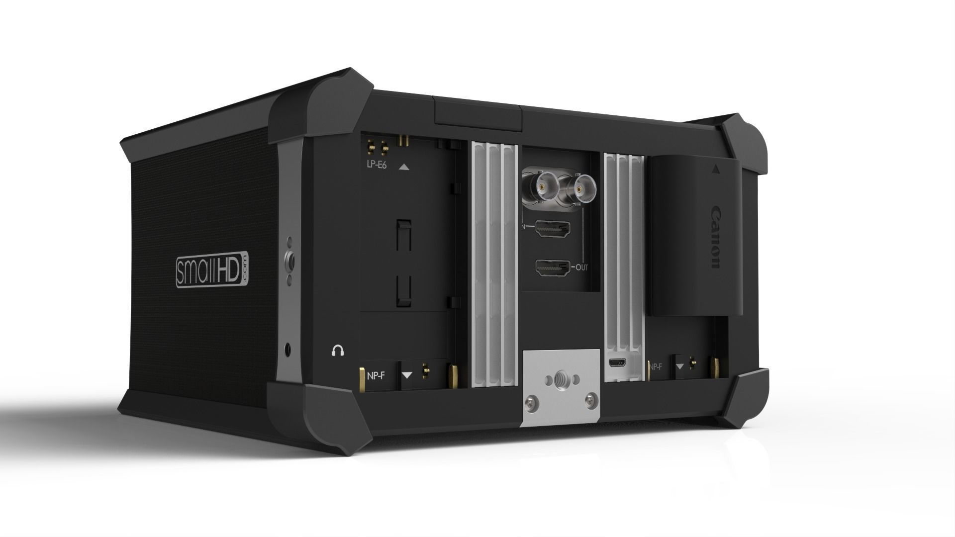 SmallHD-702 7 inch on-camera Monitor with Sun hood 3D model_6