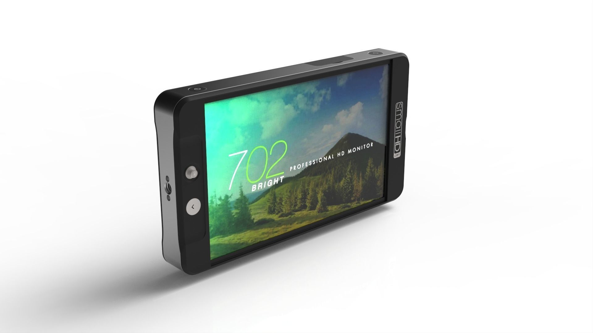 SmallHD-702 7 inch on-camera Monitor with Sun hood 3D model_3