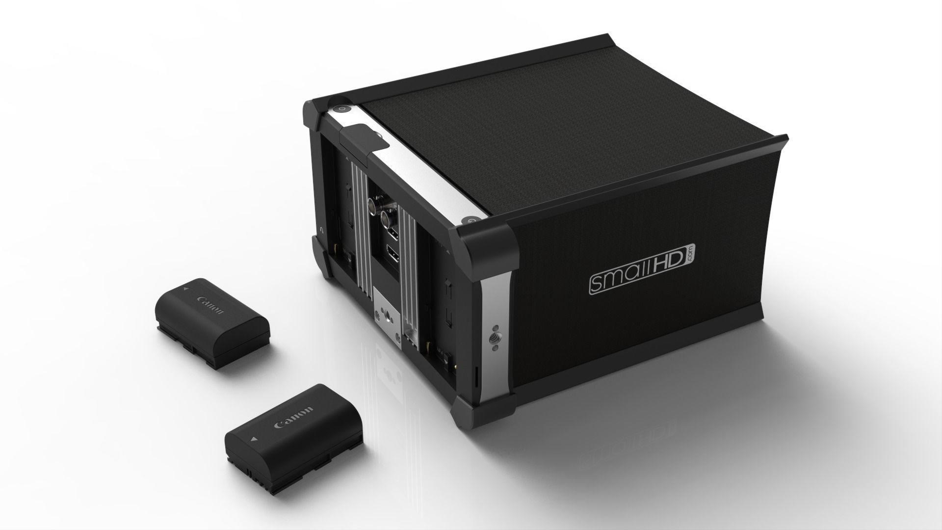 SmallHD-702 7 inch on-camera Monitor with Sun hood 3D model_8