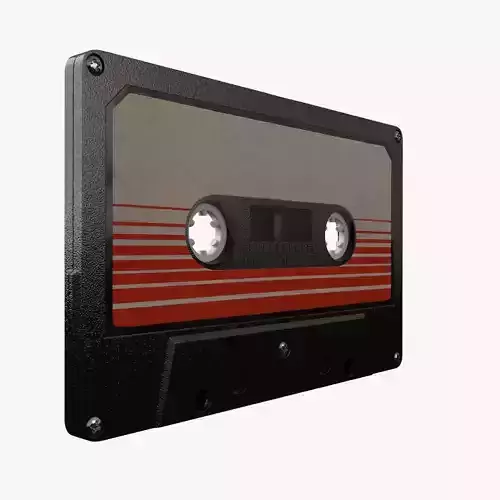 Vintage Cassette 3D model