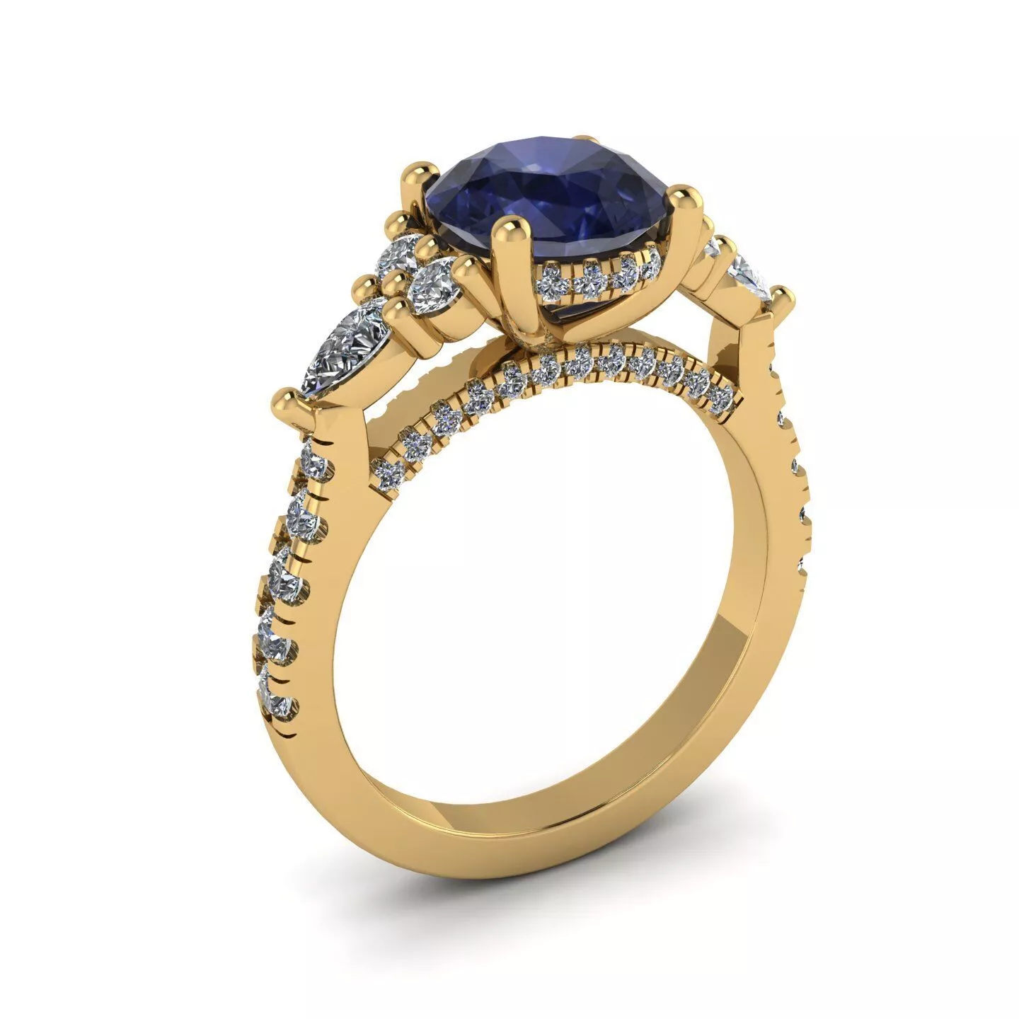 Wedding ring 3D print model