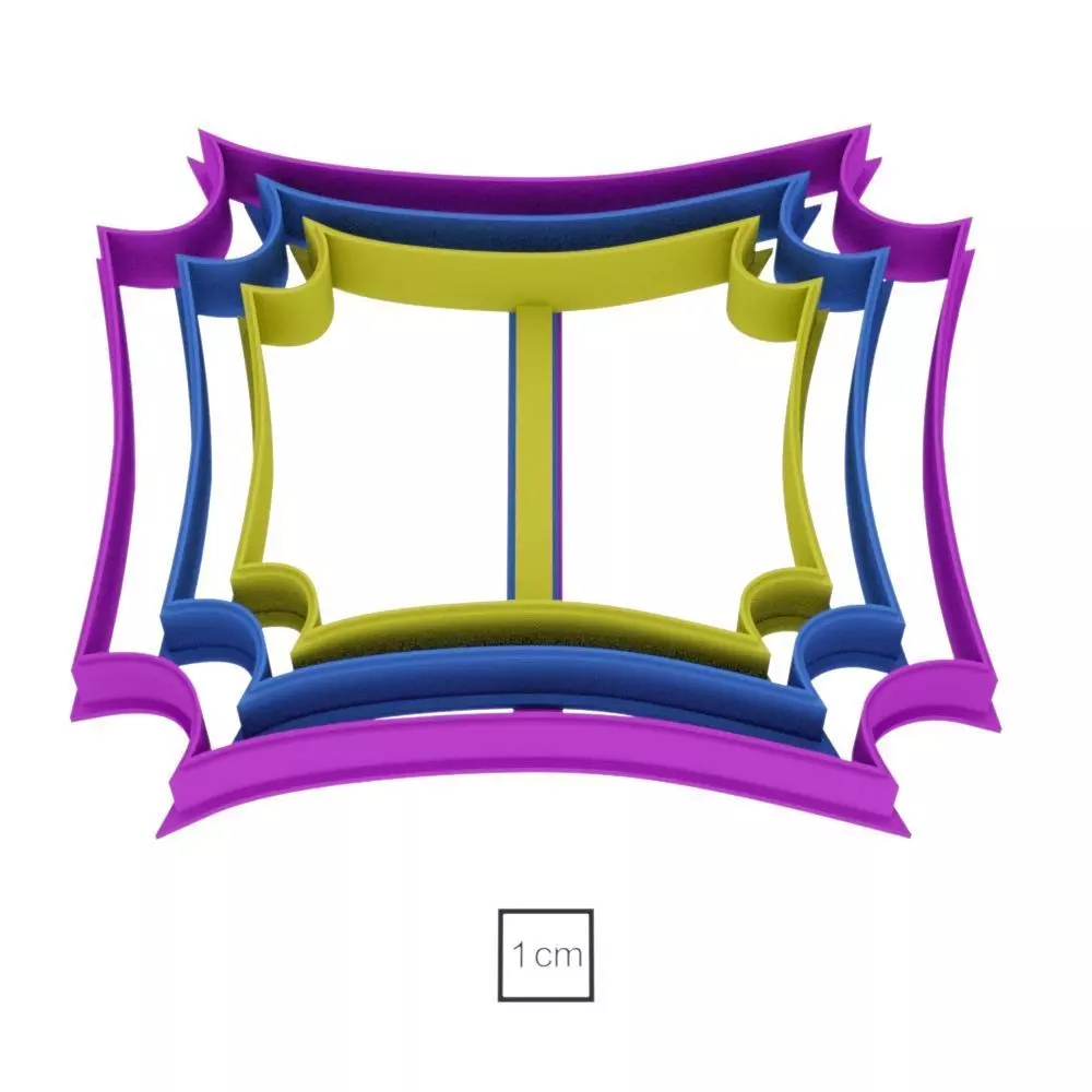 Plate 5 cookie cutter for professional Free 3D print model