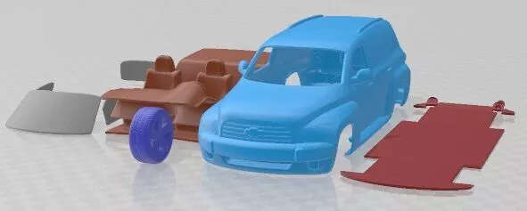 Chevrolet HHR PanelVan 2011 Printable Car 3D print model