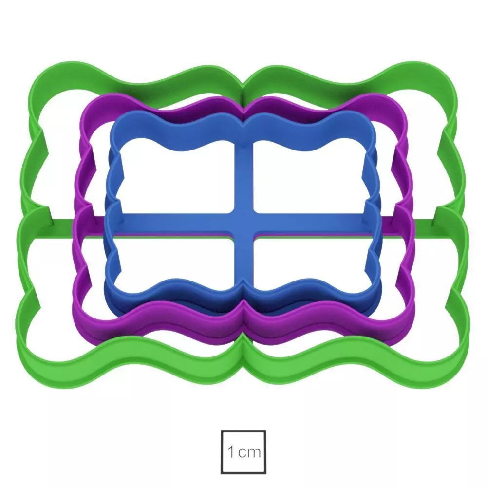 Label 2 cookie cutter for professional Free 3D print model