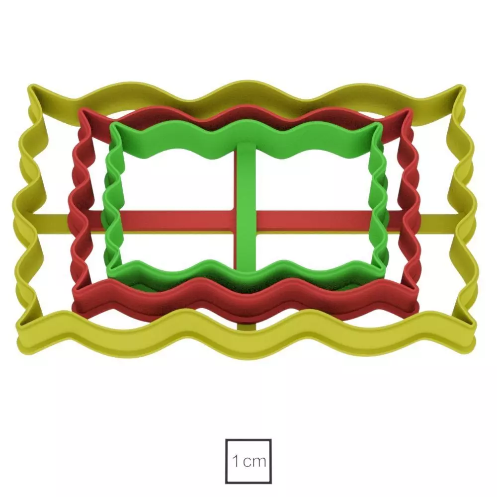 Label 1 cookie cutter for professional Free 3D print model