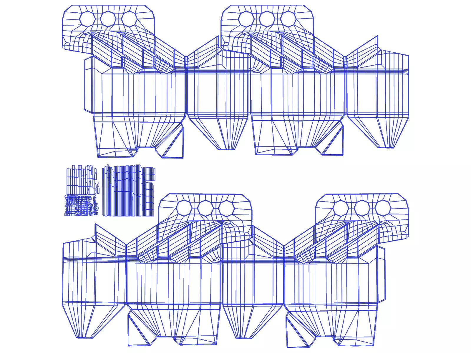 4 Pack and 6 Pack 330ml Beer Carriers 3D model_17