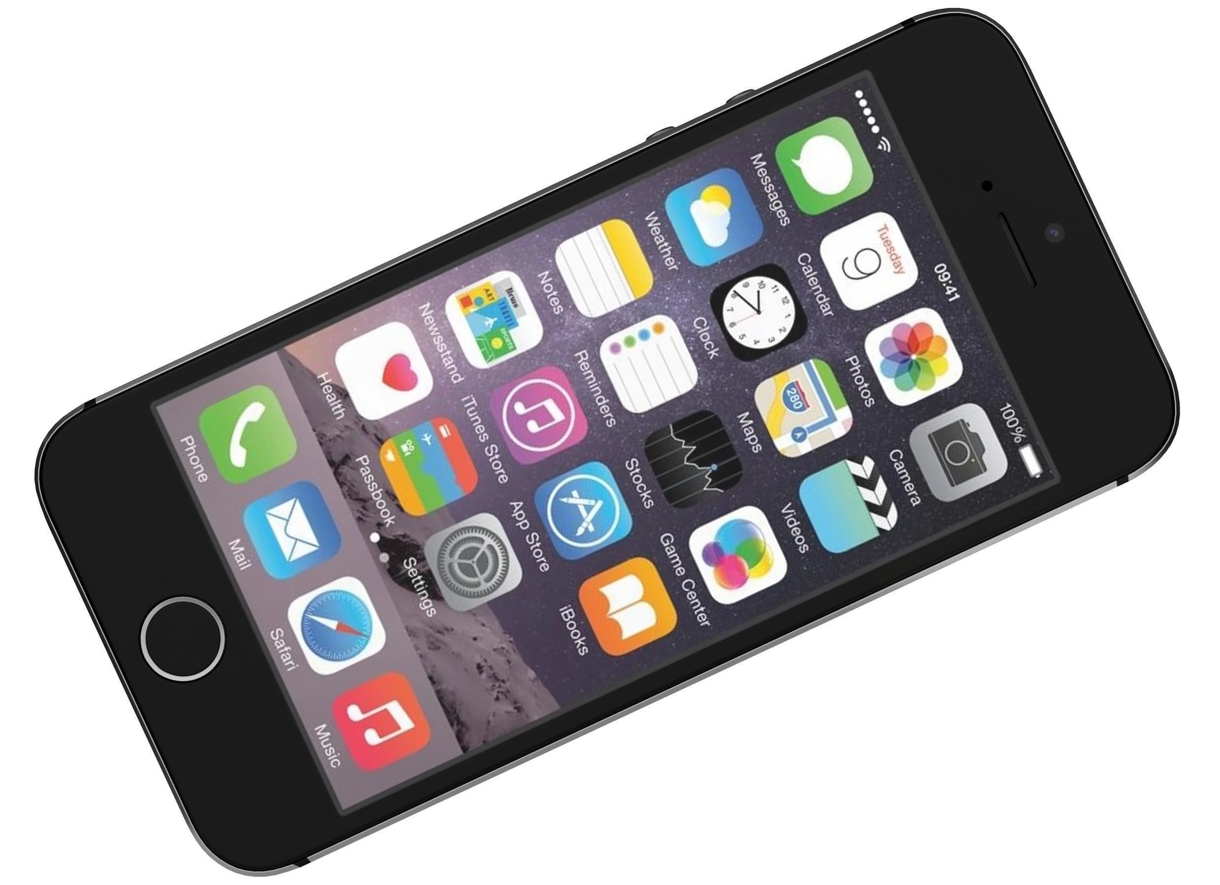 Apple iPhone SE All Colors 3D model_18