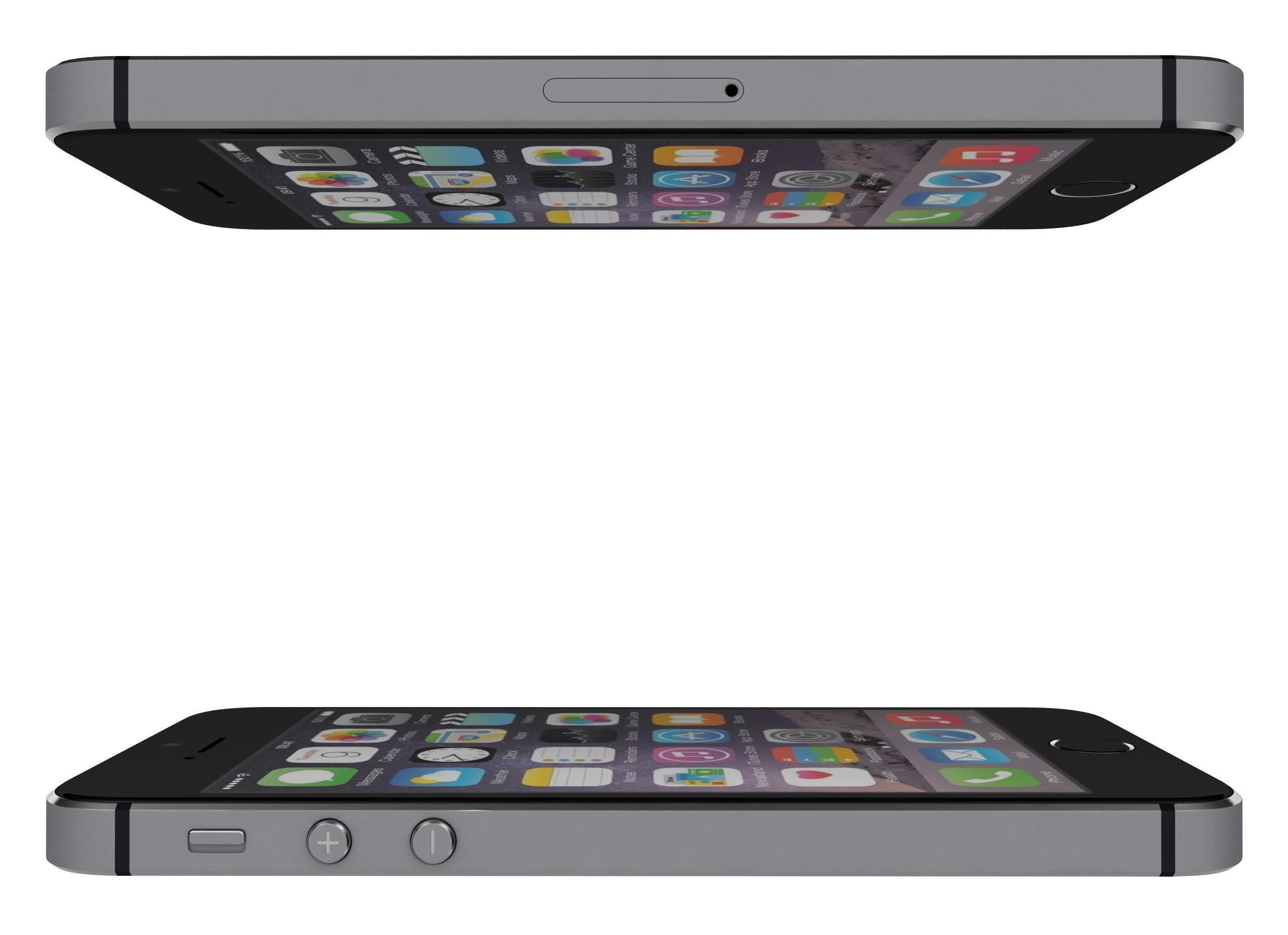 Apple iPhone SE All Colors 3D model_11