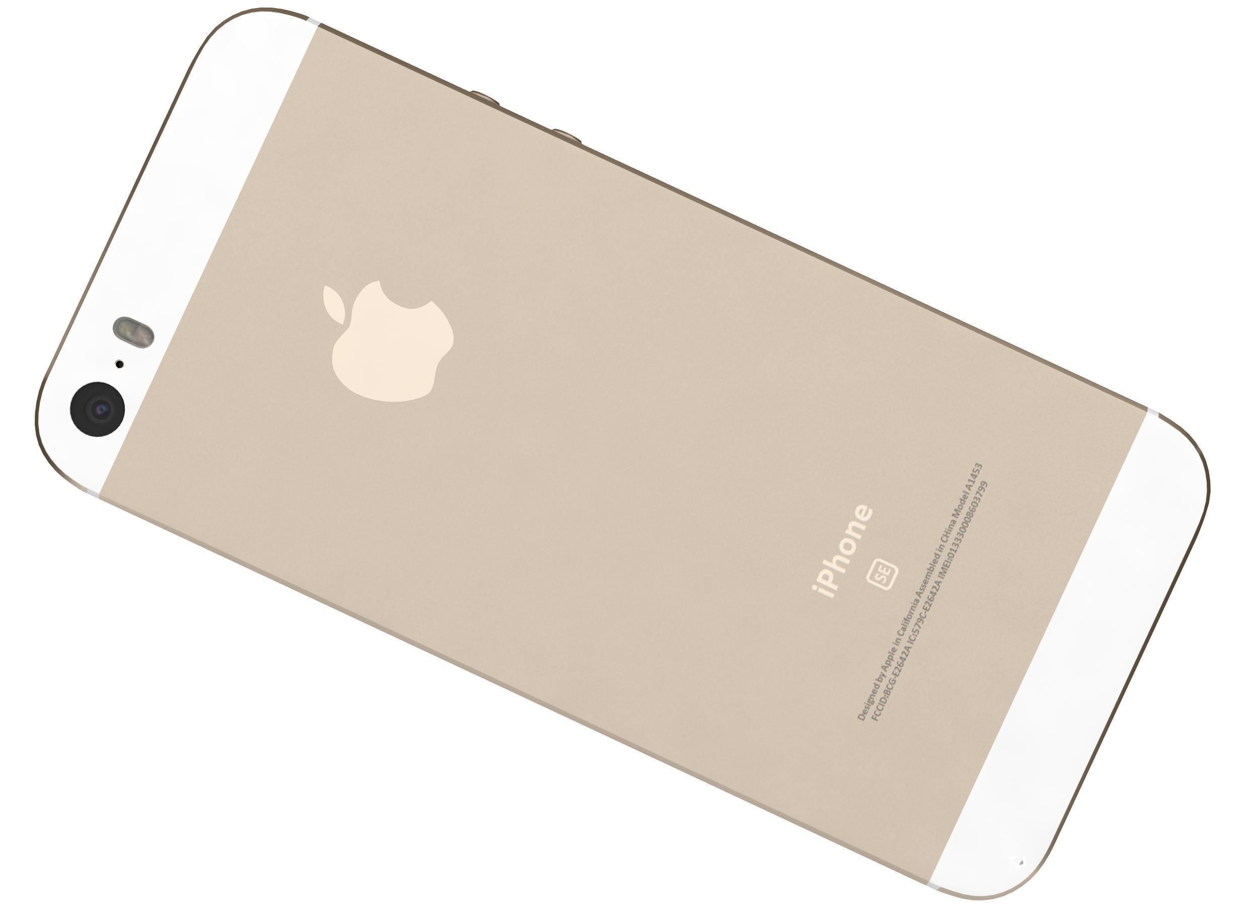 Apple iPhone SE All Colors 3D model_21