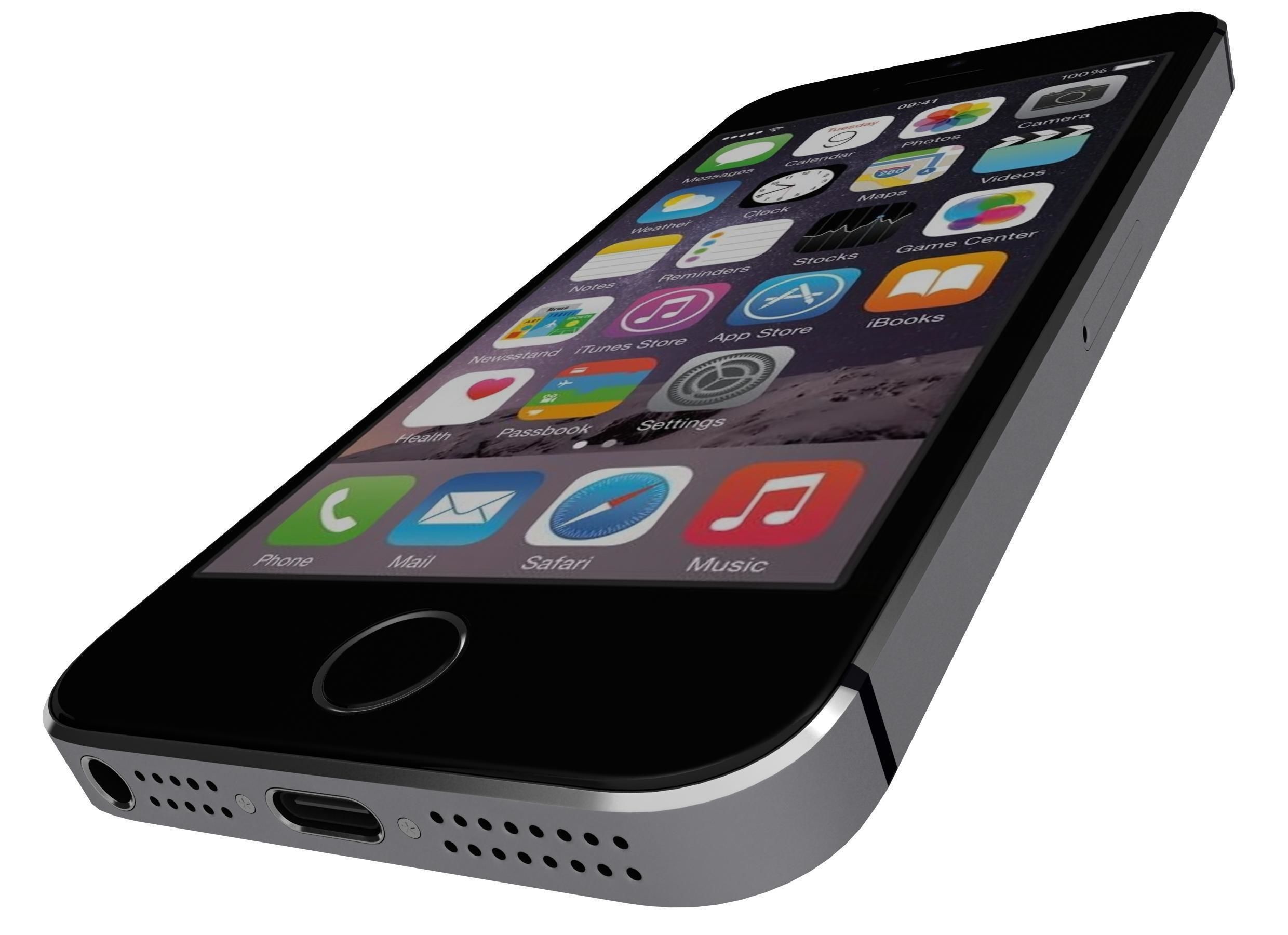 Apple iPhone SE All Colors 3D model_28