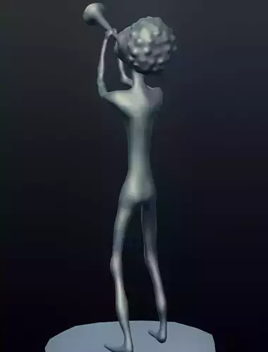 Jazz Clarinet Player