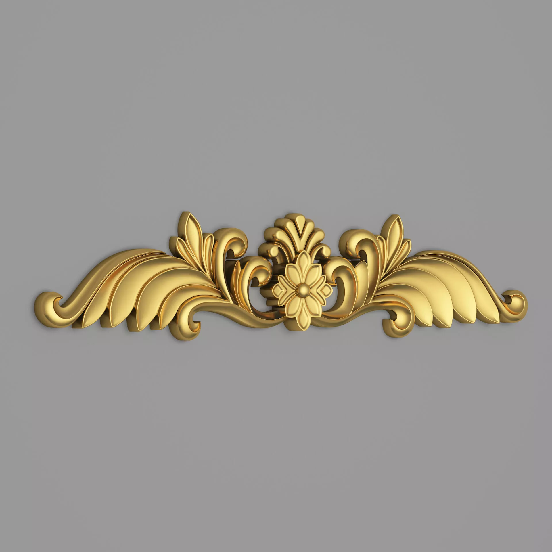 Classic Carved 008 3D model