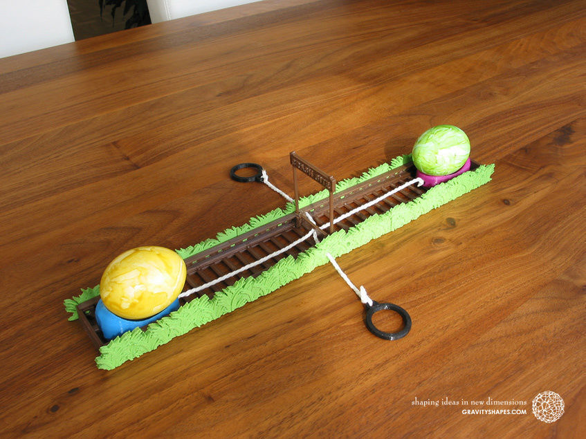 Easter Eggs Crasher - Crash Site for 3D printing 3D print model_12