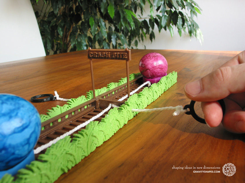 Easter Eggs Crasher - Crash Site for 3D printing 3D print model_9